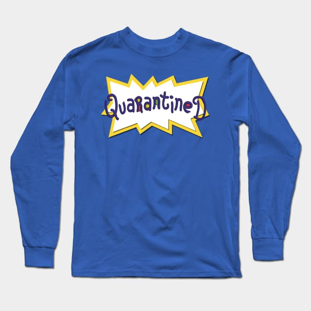 Quaranrats Long Sleeve T-Shirt by Mercado Graphic Design